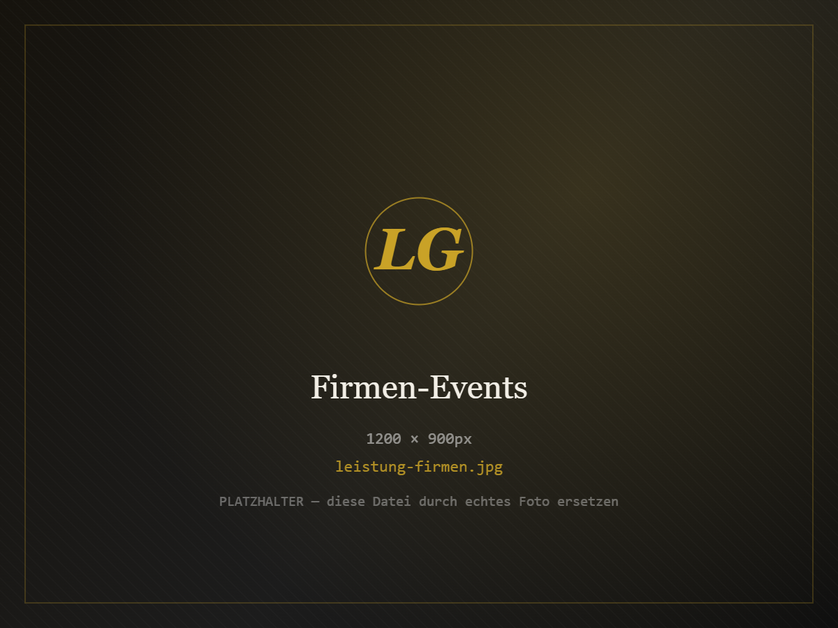 Firmen-Event Catering