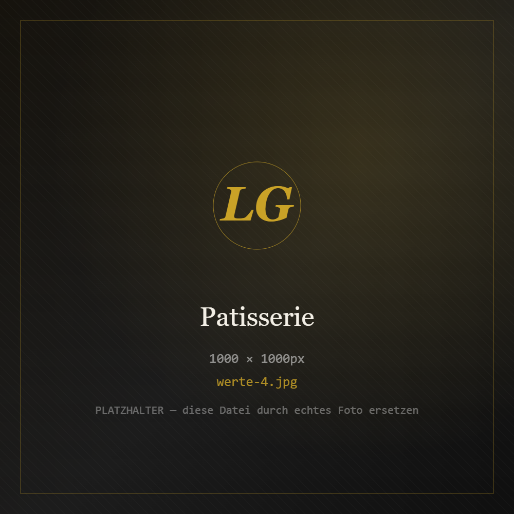 Patisserie von Le Gourmet